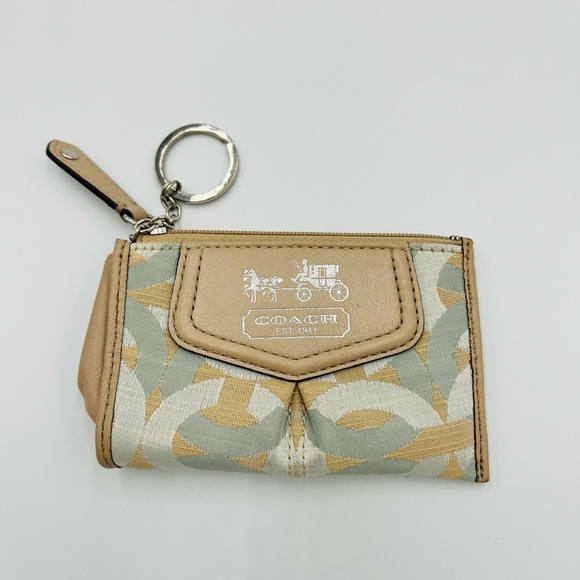 Coach Card Case/Keychain - Picture 1 of 5
